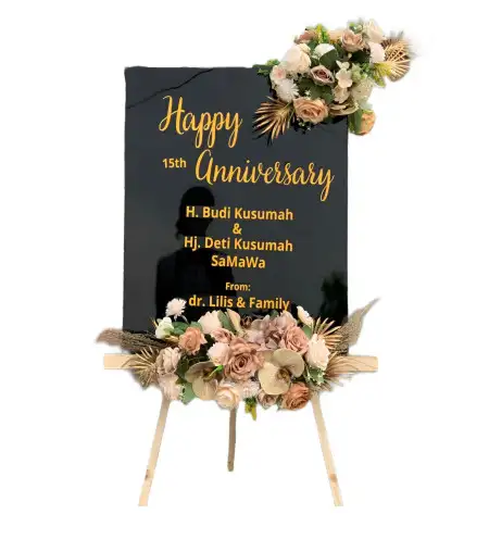 Papan Bunga Akrilik Tlogorandu