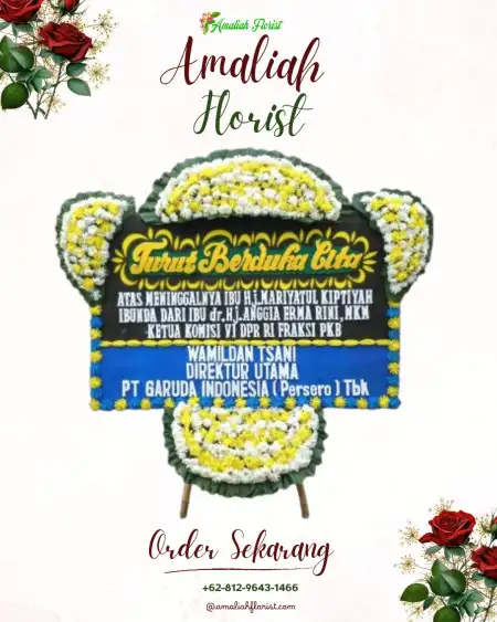 Papan Bunga Duka Tlogorandu